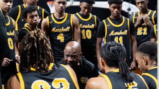  Marshall boys basketball team 